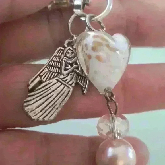 Angel , murano  keychain - Picture 3 of 3